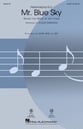 Mr. Blue Sky SATB choral sheet music cover